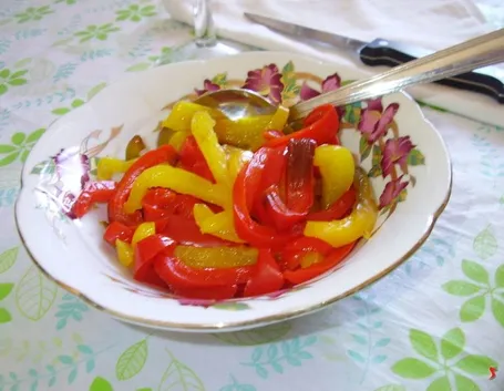 Peperoni in agrodolce