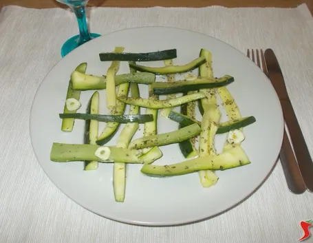 Zucchine al vapore