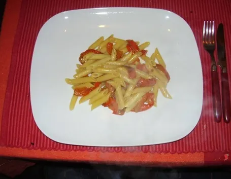 penne peperoni