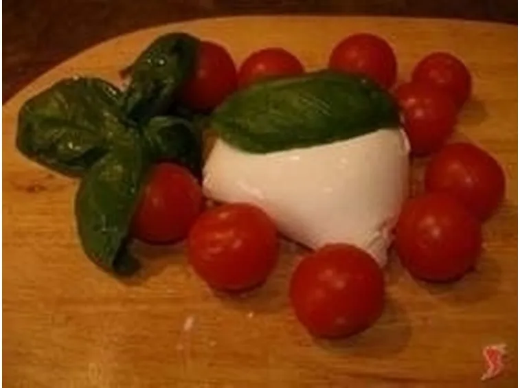 pasta mozzarella pomodorini